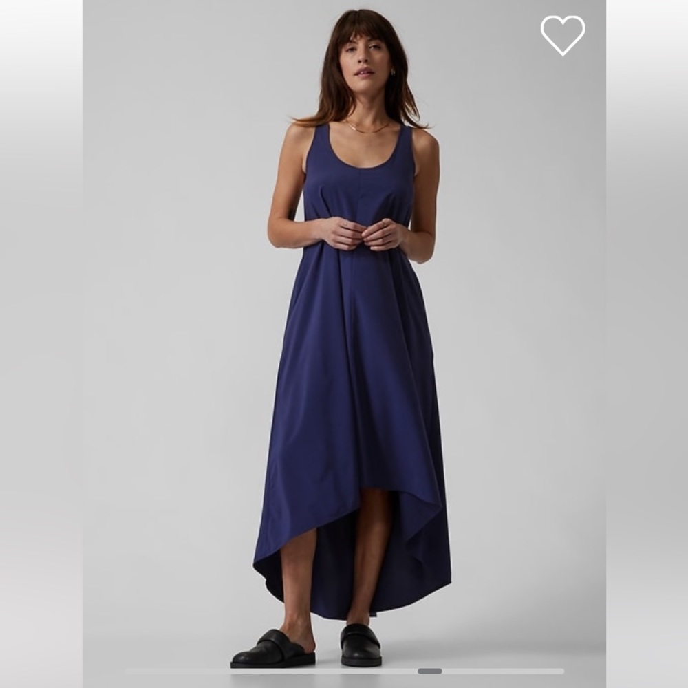 Athleta Presidio Dress (L) in Dress Blue